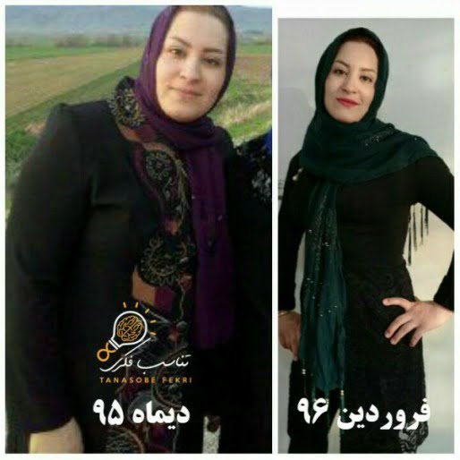 نتایج لاغری با ذهن
