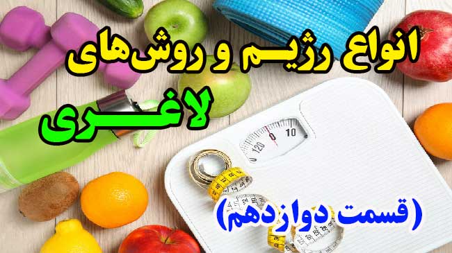 انواع روش های لاغری - ۱۲
