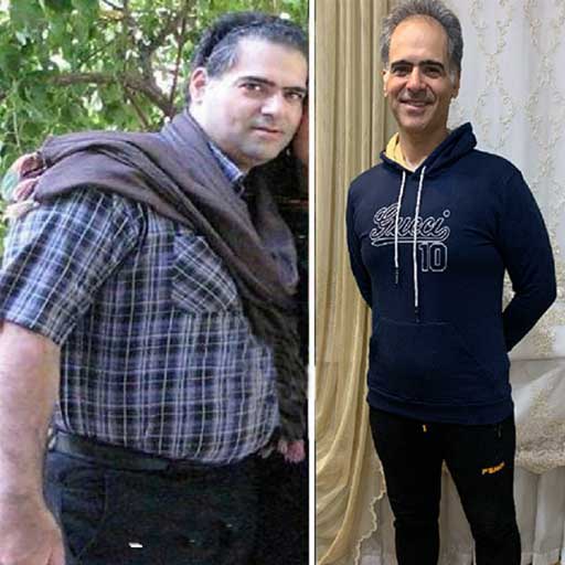 چگونه لاغر شدم