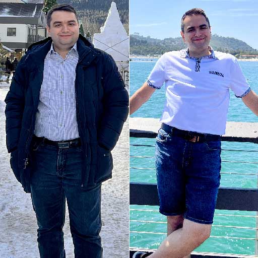 نتایج لاغری با ذهن