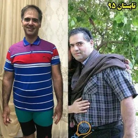 نتیجه لاغری با ذهن؛ قبل و بعد شرکتکنندهی دوره