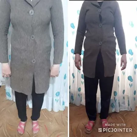 نتیجه لاغری با ذهن؛ قبل و بعد شرکتکنندهی دوره