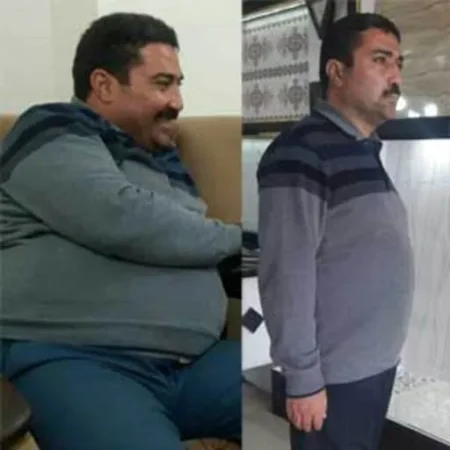 نتیجه لاغری با ذهن؛ قبل و بعد شرکتکنندهی دوره
