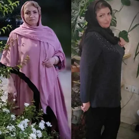نتیجه لاغری با ذهن؛ قبل و بعد شرکتکنندهی دوره