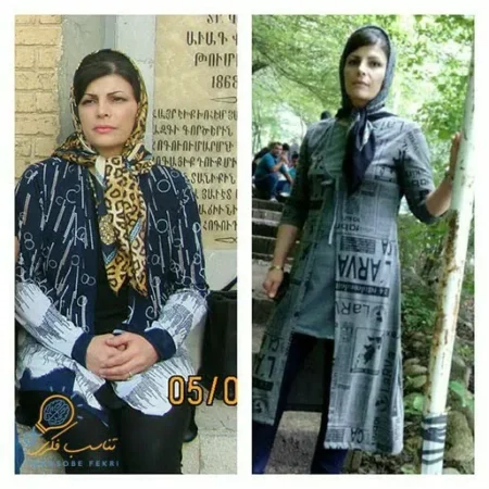 نتیجه لاغری با ذهن؛ قبل و بعد شرکتکنندهی دوره