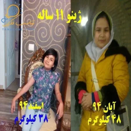 نتیجه لاغری با ذهن؛ قبل و بعد شرکتکنندهی دوره