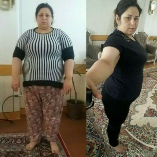 نتایج لاغری با ذهن