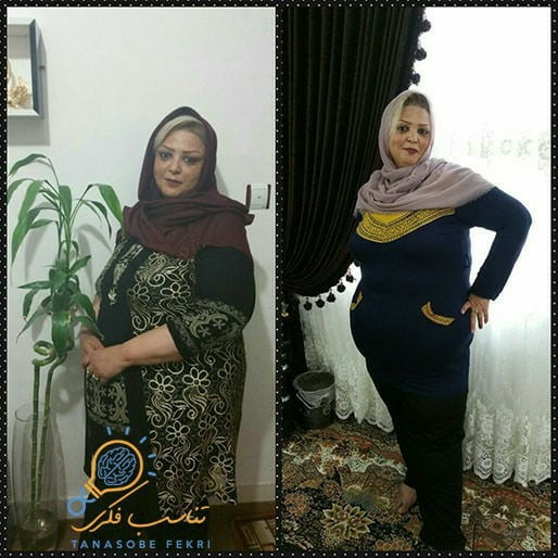 نتایج لاغری با ذهن