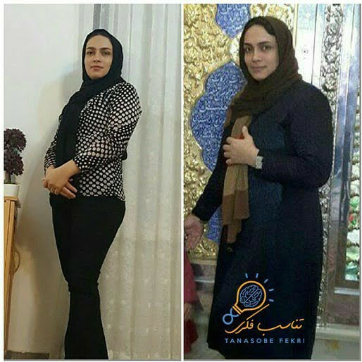 نتایج لاغری با ذهن