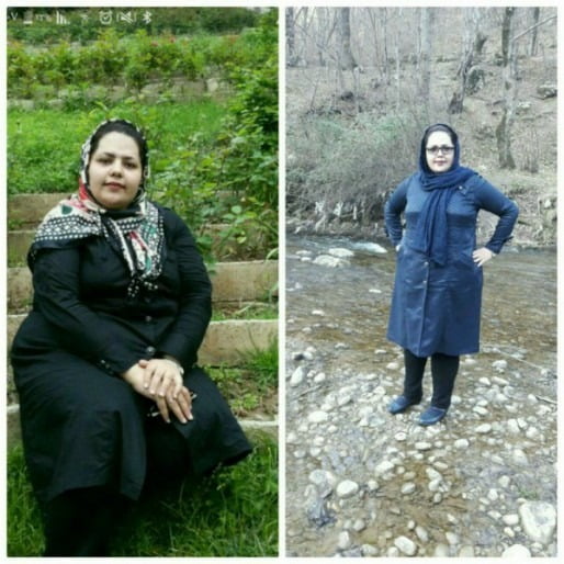 نتایج لاغری با ذهن
