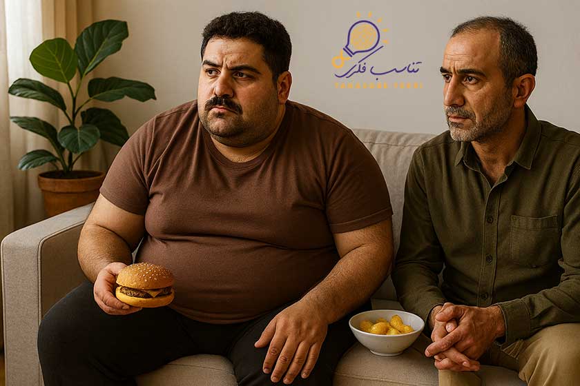 چاقی ارثی است