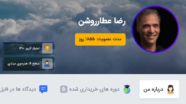 پروفایل کاربری