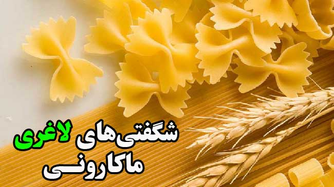 ماکارونی برای لاغری