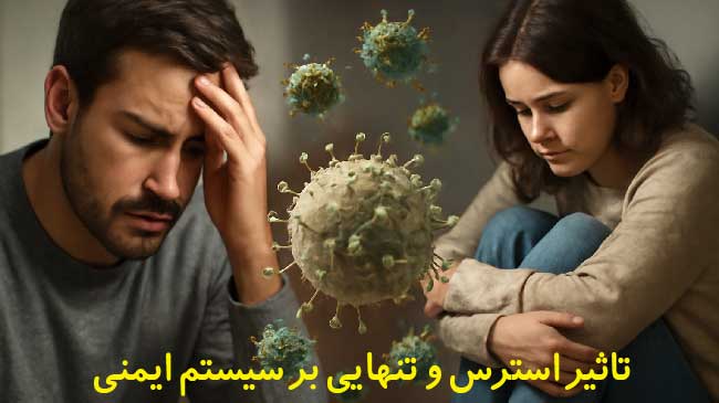 تاثیر استرس و تنهایی بر سلامتی