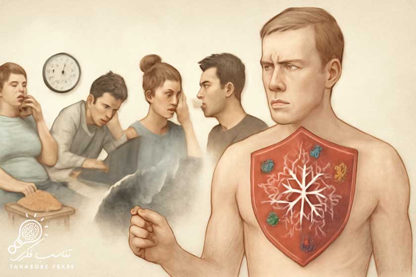 اثر استرس روی دفاع بدن